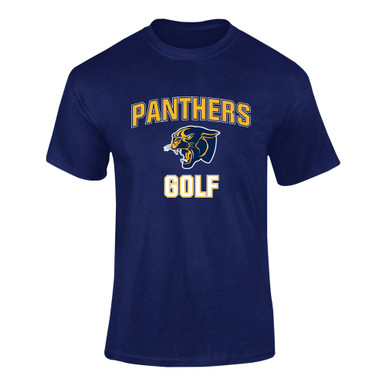 Round Lake Panthers Golf Men's SS T-Shirt