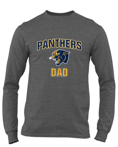 Round Lake Panthers Dad Men's LS T-Shirt