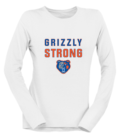 Grand Oaks Grizzlies Strong #2 Women's LS T-Shirt