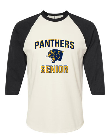 Round Lake Panthers Senior #1 Men's Baseball T-Shirt