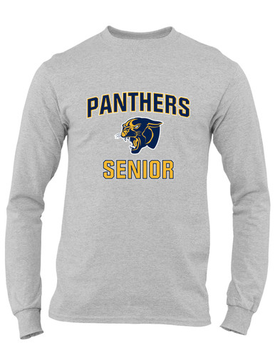 Round Lake Panthers Senior #1 Men's LS T-Shirt
