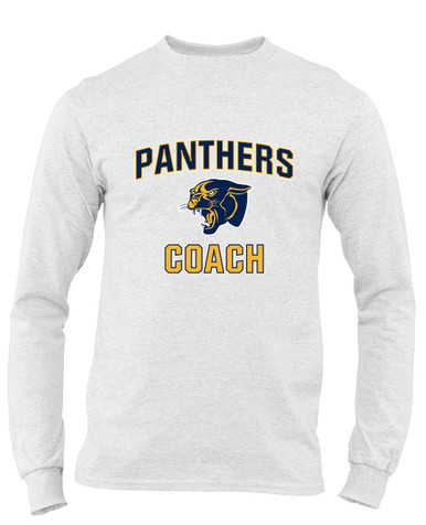 Round Lake Panthers Coach Men's LS T-Shirt