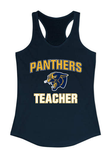 Round Lake Panthers Teacher Women's Tank Top