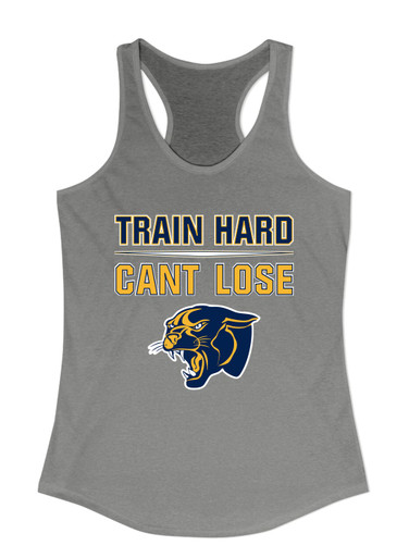 Round Lake Panthers Train Hard, Can't Lose Women's Tank Top