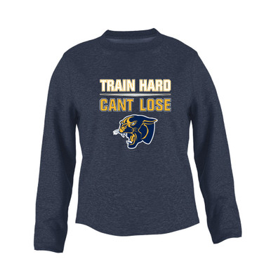Round Lake Panthers Train Hard, Can't Lose Women's Sweatshirt