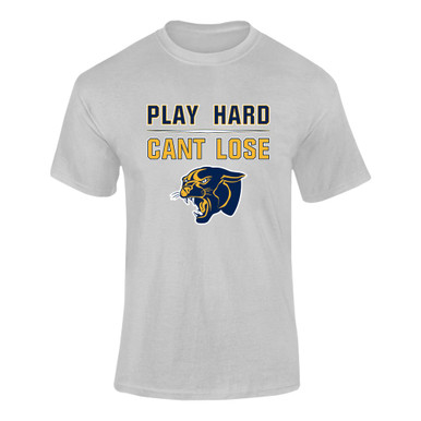 Round Lake Panthers Play Hard, Can't Lose Men's SS T-Shirt