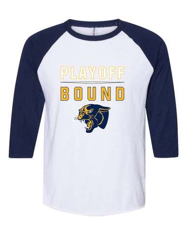 Round Lake Panthers Playoff Bound Women's Baseball T-Shirt