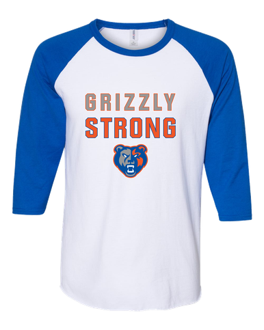 Grand Oaks Grizzlies Strong #2 Men's Baseball T-Shirt