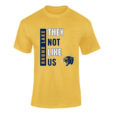Round Lake Panthers They Not Like Us #1 Men's Premium SS T-Shirt