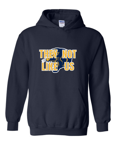 Round Lake Panthers They Not Like Us #2 Men's Hoodie