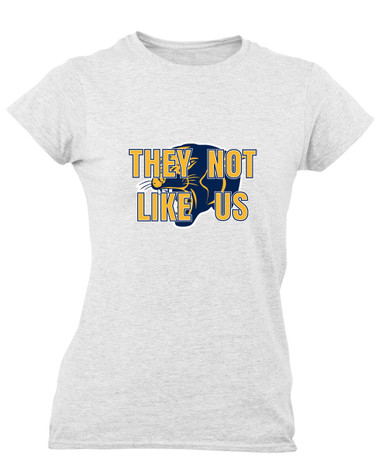 Round Lake Panthers They Not Like Us #2 Women's SS T-Shirt