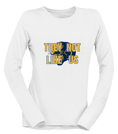 Round Lake Panthers They Not Like Us #2 Women's LS T-Shirt