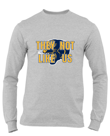 Round Lake Panthers They Not Like Us #2 Men's Premium LS T-Shirt