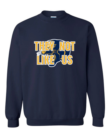Round Lake Panthers They Not Like Us #2 Men's Sweatshirt