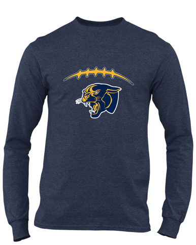 Round Lake Panthers Football #2 Men's Premium LS T-Shirt