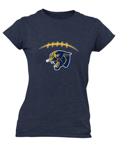 Round Lake Panthers Football #2 Women's Premium SS T-Shirt