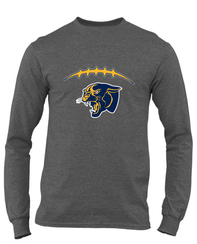 Round Lake Panthers Football #2 Men's LS T-Shirt