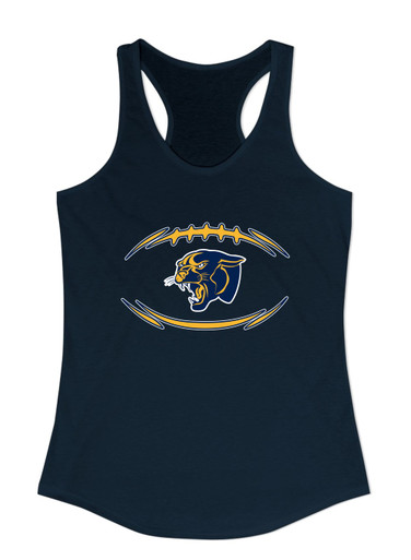 Round Lake Panthers Football #3 Women's Tank Top