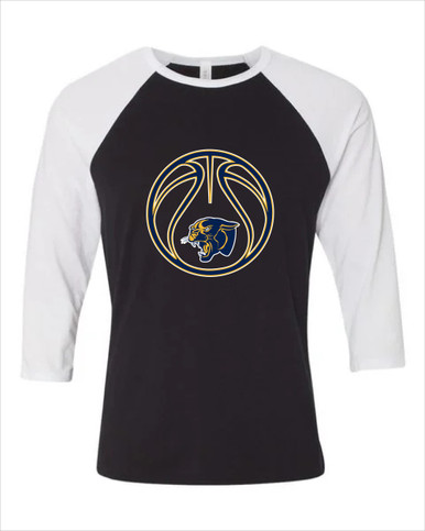 Round Lake Panthers Basketball #2 Women's Baseball T-Shirt