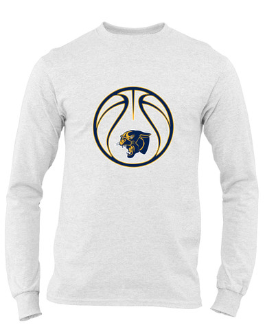 Round Lake Panthers Basketball #2 Men's LS T-Shirt