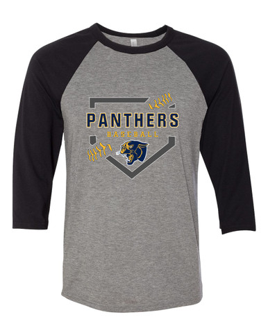 Round Lake Panthers Baseball #2 Women's Baseball T-Shirt