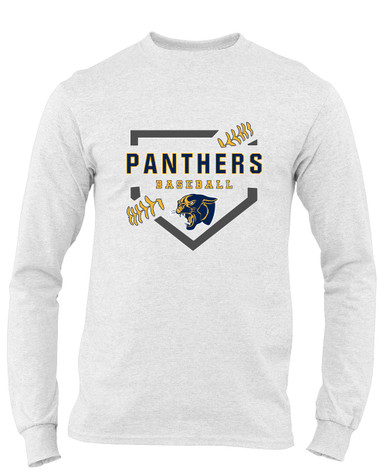 Round Lake Panthers Baseball #2 Men's Premium LS T-Shirt