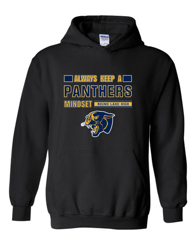 Round Lake Panthers Mindset Men's Hoodie