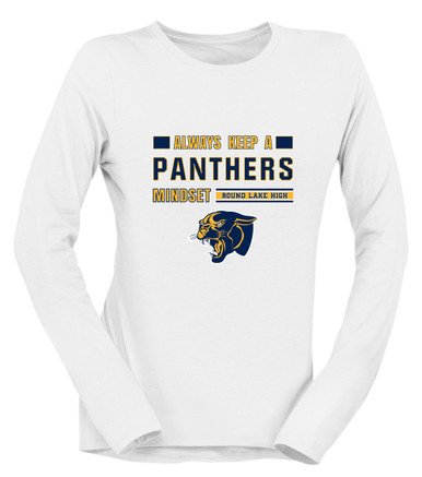 Round Lake Panthers Mindset Women's Premium LS T-Shirt