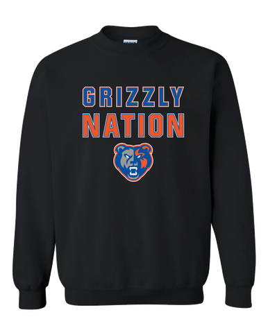 Grand Oaks Grizzlies Nation #2 Men's Sweatshirt