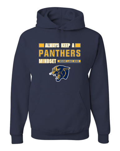 Round Lake Panthers Mindset Men's Premium Hoodie