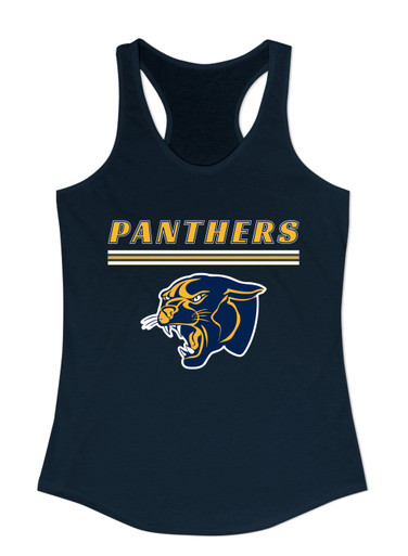 Round Lake Panthers Mascot #8 Women's Tank Top