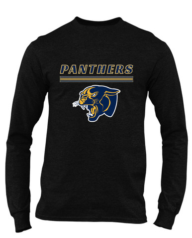Round Lake Panthers Mascot #8 Men's Premium LS T-Shirt