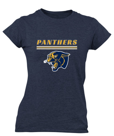 Round Lake Panthers Mascot #8 Women's Premium SS T-Shirt