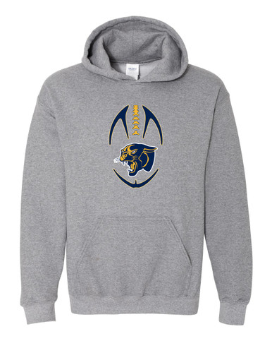 Round Lake Panthers Football #4 Men's Hoodie
