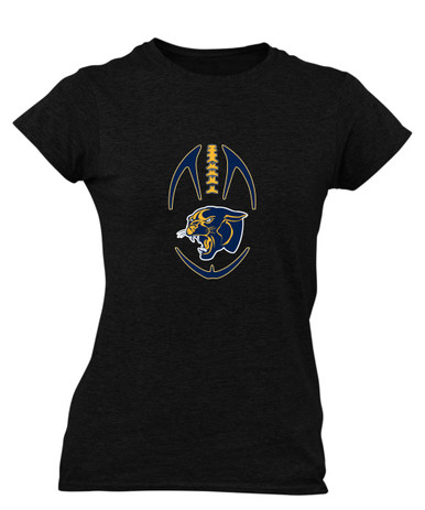 Round Lake Panthers Football #4 Women's Premium SS T-Shirt