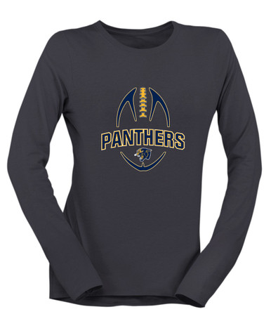 Round Lake Panthers Football #5 Women's Premium LS T-Shirt