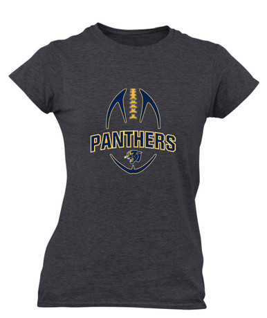Round Lake Panthers Football #5 Women's Premium SS T-Shirt