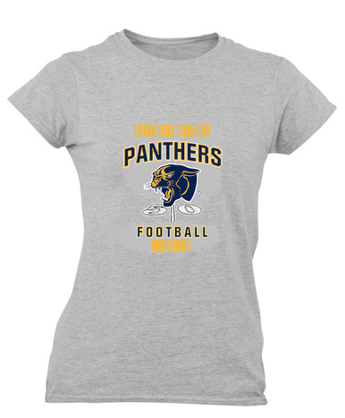Round Lake Panthers Football #6 Women's Premium SS T-Shirt