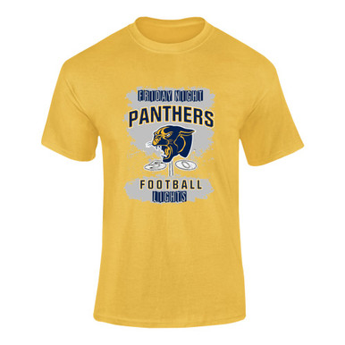 Round Lake Panthers Football #6 Men's SS T-Shirt