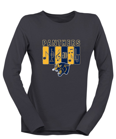 Round Lake Panthers Band # 2 Women's LS T-Shirt