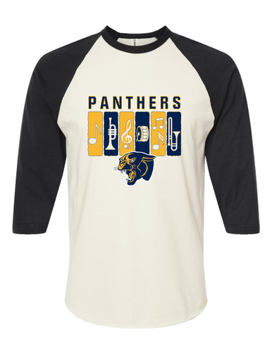 Round Lake Panthers Band # 2 Men's Baseball T-Shirt