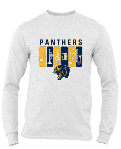 Round Lake Panthers Band # 2 Men's LS T-Shirt
