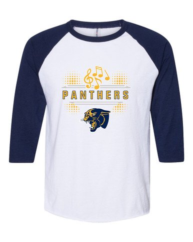 Round Lake Panthers Band # 3 Men's Baseball T-Shirt