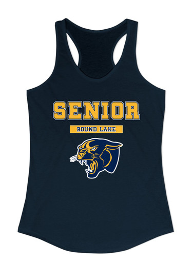 Round Lake Panthers Senior #2 Women's Tank Top