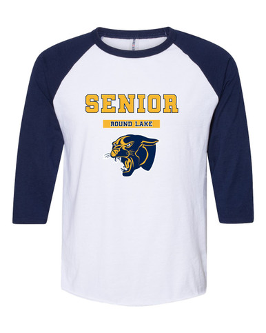 Round Lake Panthers Senior #2 Women's Baseball T-Shirt