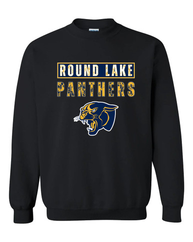 Round Lake Panthers Mascot #9 Men's Sweatshirt