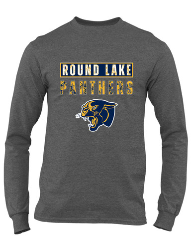 Round Lake Panthers Mascot #9 Men's Premium LS T-Shirt