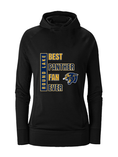 Round Lake Panthers Best Panther Fan Women's Hoodie