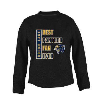 Round Lake Panthers Best Panther Fan Women's Sweatshirt