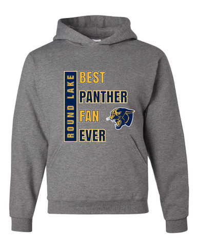 Round Lake Panthers Best Panther Fan Men's Premium Hoodie
